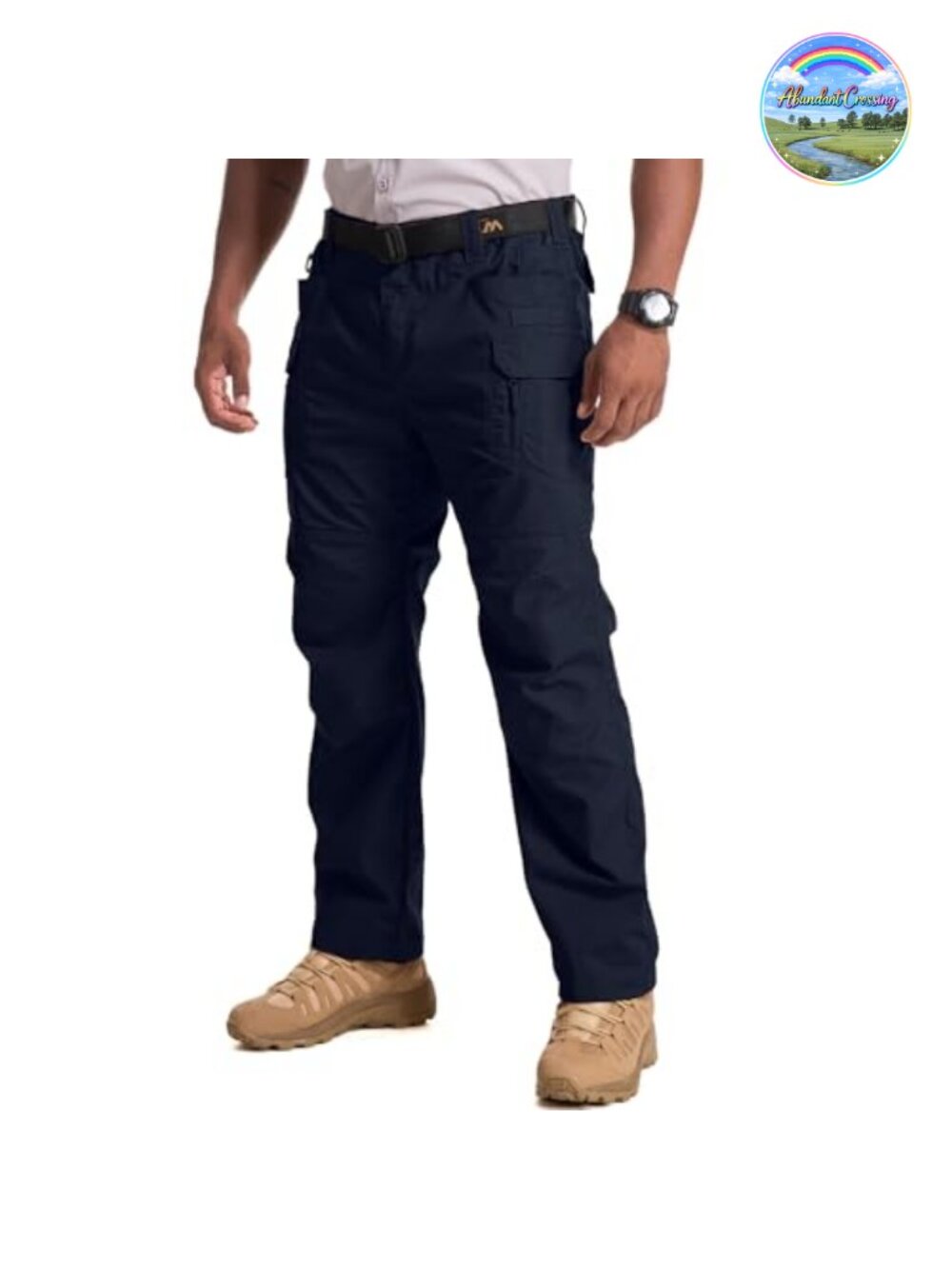 Mens Cargo Pants Tactical Cotton Flex Stretch BDU Outdoor Hiking Work Pants